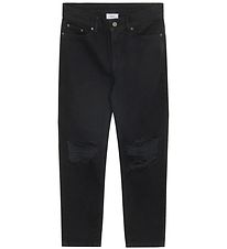 Grunt Jeans - Clint dchir - Black