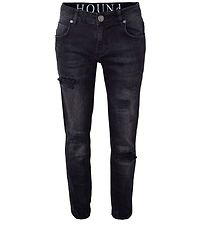 Hound Jeans - Weit - Trashed Black Denim