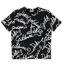 Dolce & Gabbana T-shirt - DNA - Black/White