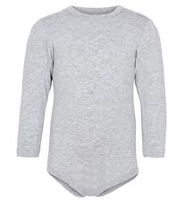 JBS Bodysuit l/s - Bamboo - Grey