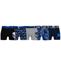 Ronaldo Boxer nærbuxur - 5 Pakki - Blár/grár/Svart