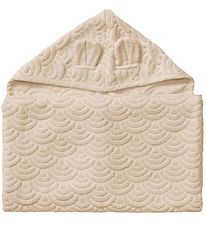 Cam Cam Hooded Towel - 70x130 cm - Almond w. Ears