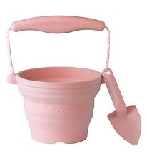 Scrunch hopfllbar Hink m. Spade - Spade - 11x4 cm - Dusty Rose