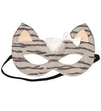 Souza Maskeradkläder - Mask - Tiger - Grå