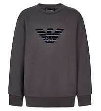 Emporio Armani Sweatshirt - Anthrazitgrau m. Logo