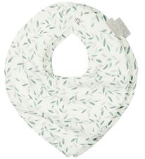 Cam Cam Teething Bib - 2-Pack - GOTS Green Leaves