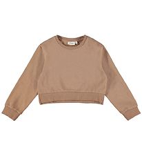 Lil' Atelier Sweat-shirt - NmfRafaella - Recadr - Fume de bois