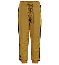 Minymo Trousers - Mustard Gold w. Navy