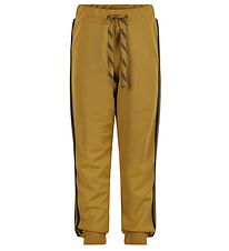 Minymo Trousers - Mustard Gold w. Navy