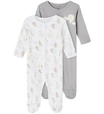 Name It Nightsuit - Noos - NbnNightsuit - 2-Pack - Alloy