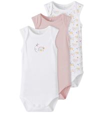 Name It Bodysuits Sleeveless - Noos - NbfBody - 3-Pack - Violet