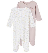 Name It Schlafanzge - Noos - NbfNightsuit - 2er-Pack - Violet I