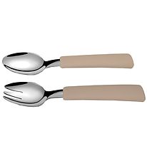 That's Mine Spoon/Liningk - Metal/Silicone - Earth brown