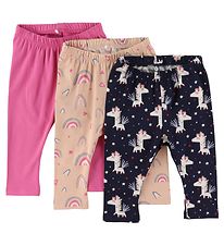 Name It Leggings - NbfDidina - 3-Pack - Ibis Rose