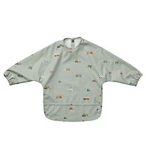 Liewood Apron - Merle - Vehicles Dove Blue Mix