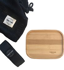 Yummii Yummii Lid w. Elasticband - Large - Bamboo