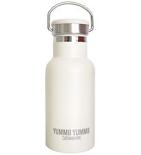 Yummii Yummii Hitabrúsi - 350ml - Ryðfrítt Stál - Pearl White
