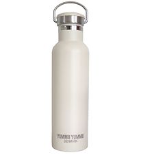 Yummii Yummii Hitabrúsi - 600ml - Ryðfrítt Stál - Pearl White