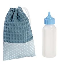 Asi Feeding Bottle w. Storage Bag - Blue