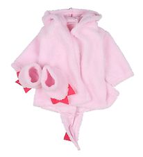 Asi Accessoires de Poupe - Peignoir de Bain - 46 cm - Rose