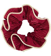 By Stær Scrunchie - Lily - Satin Dark Red