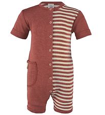 Engel Summer Romper - Wool/Silk - Copper/Natural