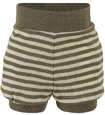 Engel Bloomers - Wolle/Seide - Olive/Natural