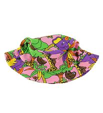 Småfolk Swim Hat - Sea Pink w. Jungle