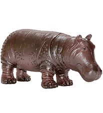 Green Rubber Toys Animal - Hippopotamus