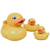 Green Rubber Toys Animal - 3-Pack - Rubber Bath Ducks