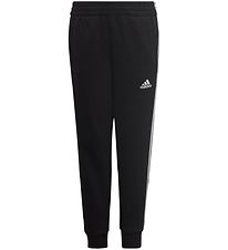 adidas Performance Joggingbroek - 3 strepen - Zwart/Wit