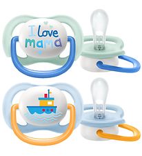 Philips Avent Dummies - 2-Pack - Ultra Air - Mint/Light Blue w.