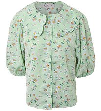 Hound Shirt - Flower - Power Green