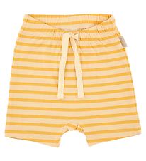 Petit Piao Shorts - Yellow Soleil Striped