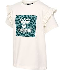 Hummel Stuttermabolur - hmlFlowy - Marshmallow