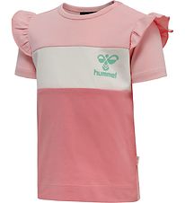 Hummel Stuttermabolur - hmlIsla - Mauveglow