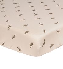 That's Mine Stretch Bed Sheet - Junior - Dinosaur Oatmeal