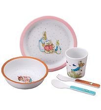 Petit Jour Paris Dinner Set - Melamine - 5 Parts - Peter Rabbit