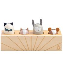 Sebra Pop up Toys - Wood