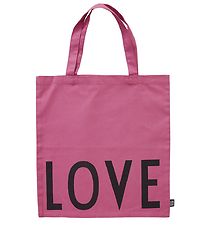 Design Letters Totebag - Love - Dark Pink
