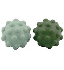 Tiny Tot Pallot - Sensoriset Silcone Fidget Balls - 2 kpl - 7 cm