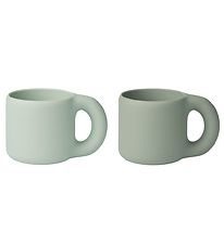 Liewood Tasses - 2 Pack - Silicone -Kylie - Dusty Menthe