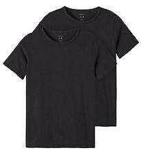 Name It T-Shirt - Noos - NkmT-shirt - 2-pack - Zwart