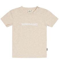Mads Nrgaard T-Shirt - Taureau - Nature Mlange