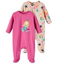 Name It Nightsuit - NbfOcean - 2-Pack - Peach Whip