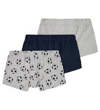 Name It Boxershorts - Noos - NkmTights - 3-pack - Grey Melange