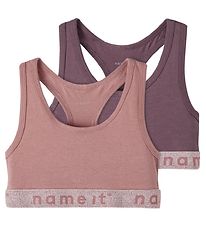 Name It Top - Noos - NkfShort - 2-Pack - Nostalgia Rose