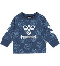 Hummel Blouse - hmlCollin - Ensign Blue w. White