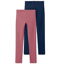 Name It Leggings - Noos - NkfVivian - 2 Pakki - Deco Rose