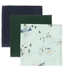Sebra Muslin Cloths - 3-Pack - 75x75 cm - Dragon Tales